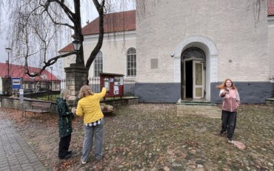 7.b klass avastas õuesõppenädalal Paide keskaja jälgi